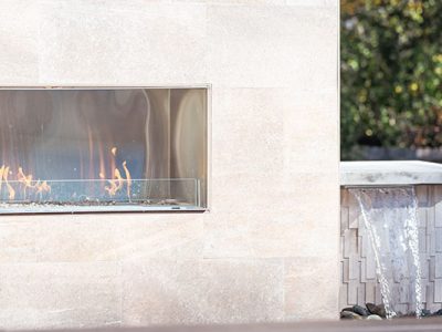 Custom Modern Fireplace