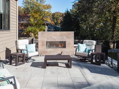 Modern Fireplace Installation