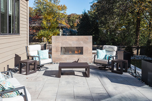 Modern Fireplace Installation